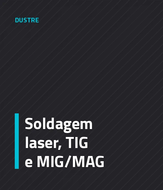 Soldagem: laser, TIG e MIG/MAG